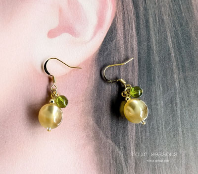 激安アクセサリ・限定400円ピアス・猫の目ピアス2